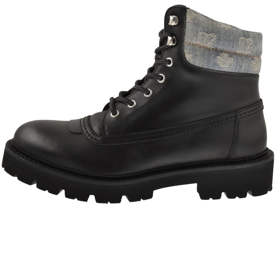 DSQUARED2 Monogram Ankle Boots Black | Mainline Menswear x
